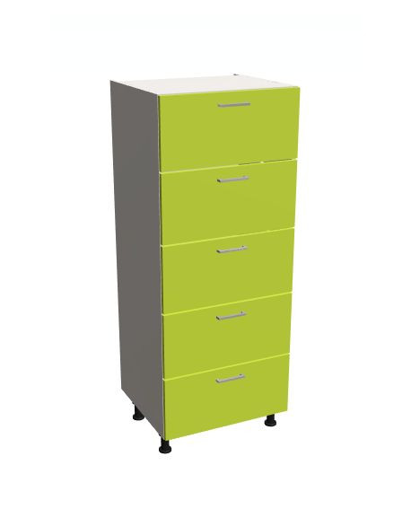 BOTTOM POST MEDIUM 5 DRAWERS